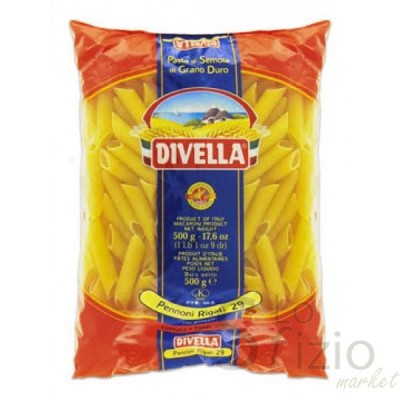 PASTA DIVELLA PENNONI RIGATI 29 500GR