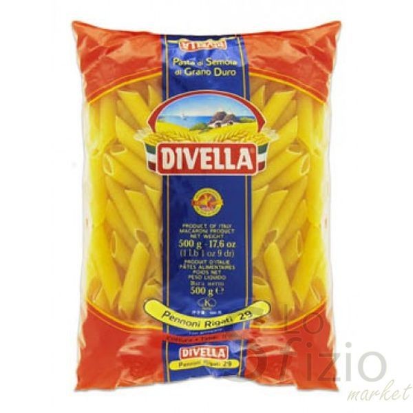 PASTA DIVELLA PENNONI RIGATI 29 500GR