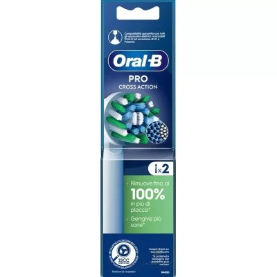 ORALB PRO RICARICA CROSSACTION 2PZ - Home, Igiene Cura Persona, Igiene Corpo, Igiene Orale