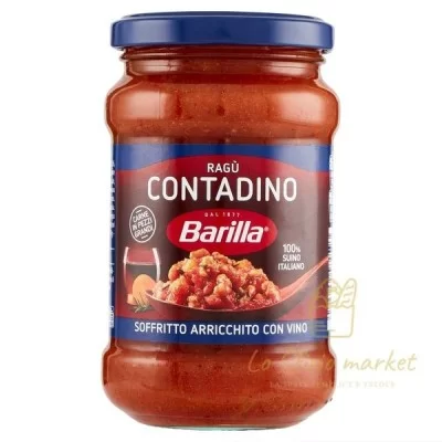 BARILLA SUGO RAGU CONTADINO 300GR - Home, Alimentari, Salse e Sughi pronti, Sughi pronti