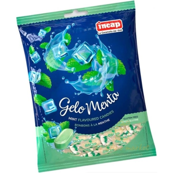 INCAP CARAMELLE GELO MENTA 200GR