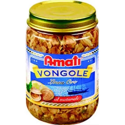 AMATI NATURAL CLAMS 130G