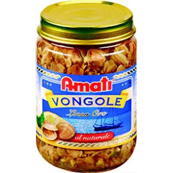 AMATI NATURAL CLAMS 130G