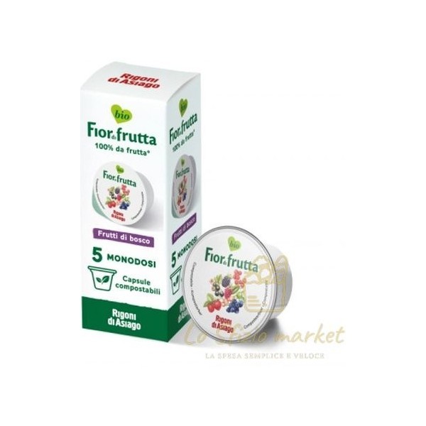 RIGONI FIORDIFRUTTA CONFETT FRUTTI BOSCO GR20X5