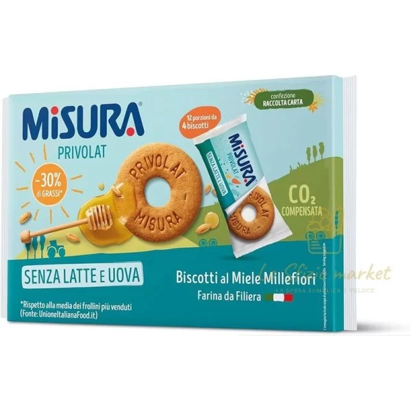 MISURA PRIVOLAT HONEY BISCUITS 400G
