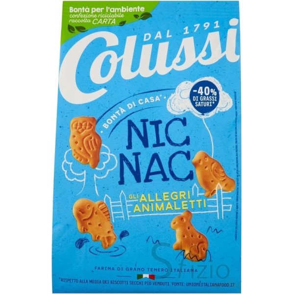 COLUSSI NIC NAC BISCOTTI 650GR