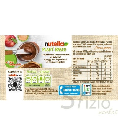 FERRERO NUTELLA PLANT BASED VEGAN 350GR