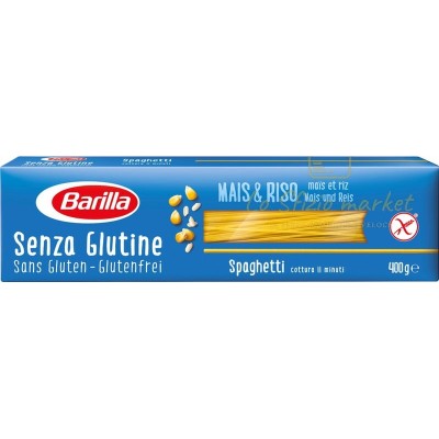 BARILLA PASTA S/GLUTINE SPAGHETTI 400GR - Home, Prodotti Salutari, Senza Glutine, Pasta, Semola