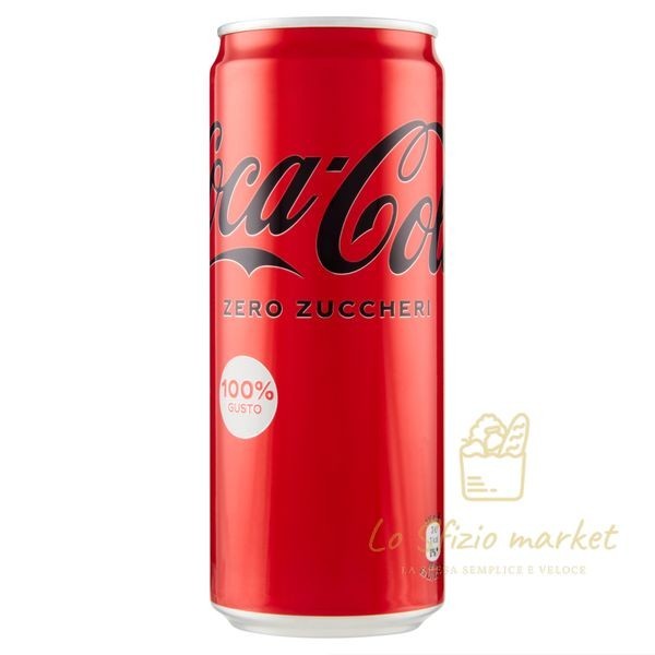 COCA COLA ZERO LATTINA 33CL