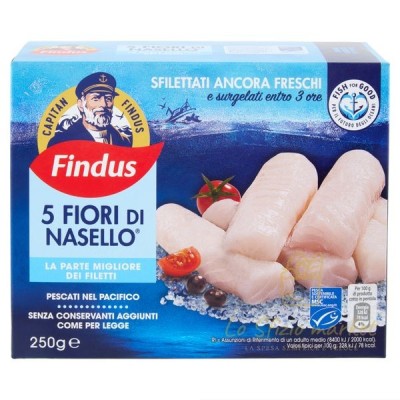 FINDUS FIOR DI NASELLO 250GR - Home, Pesce surgelato