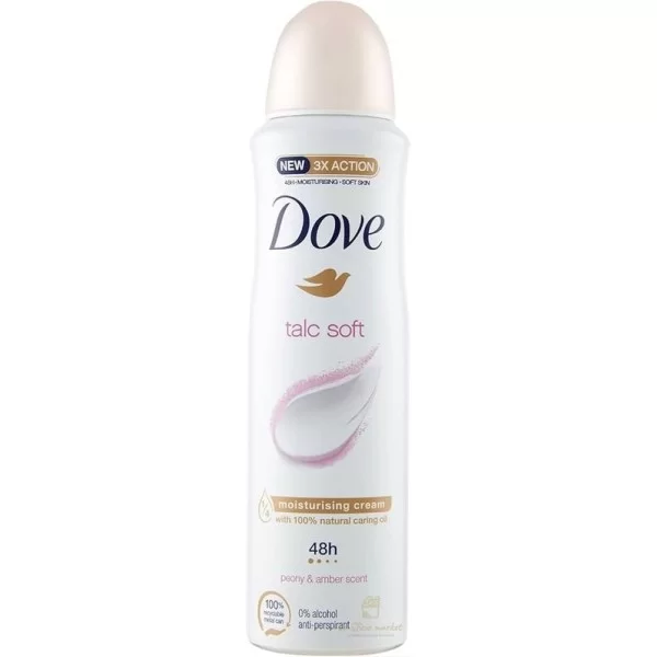 Dove Deodorant Spray Soft Talco Sandalo 150ml