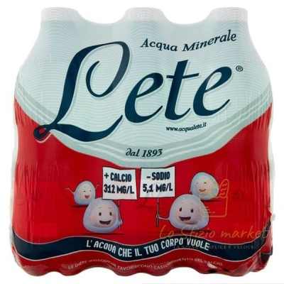 ACQUA LETE EFFERVESCENTE NATURALE 0,5L