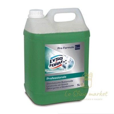 LYSOFORM PROFESSIONAL DISINFETTANTE FRES ALPINA 5L
