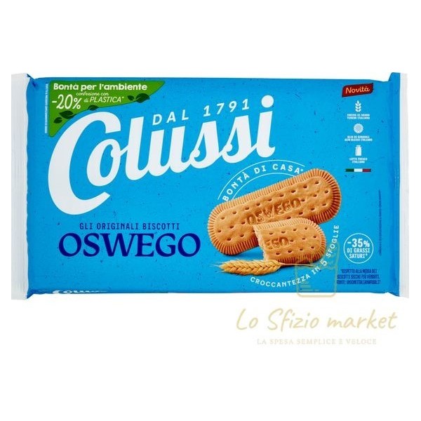 COLUSSI OSWEGO BISCOTTI 500GR