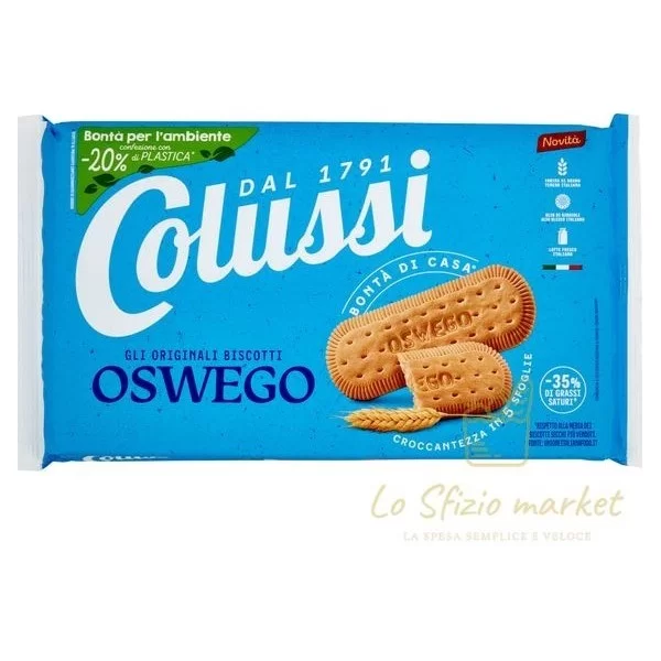COLUSSI OSWEGO BISCUITS 500G