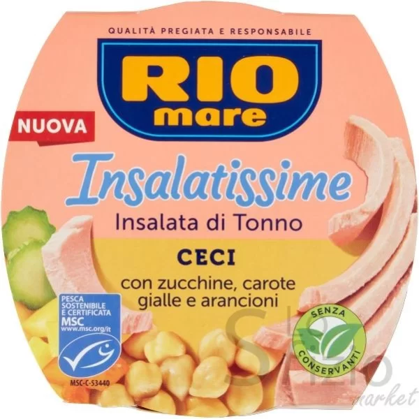 RIO MARE INSALATISSIME TONNO & CECI 160GR