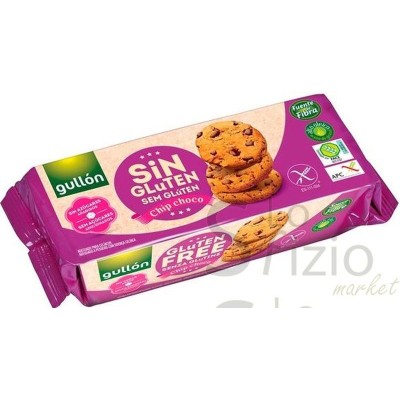 GULLON CHOCO CHIPS S/GLUTINE 130GR