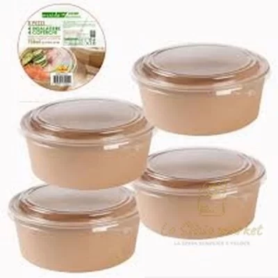 MOVIDA BIO SALAD BOWL 4+4 WITH LID 750ML