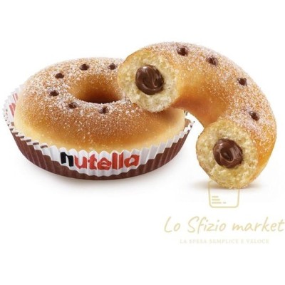 FERRERO NUTELLA DONUT SURGELATI 2X60GR
