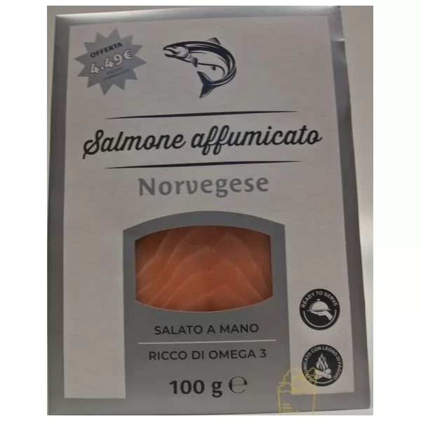 VEGA NORWEGIAN SMOKED SALMON 100G