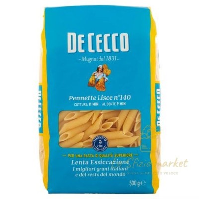 DE CECCO PASTA PENNETTE LISCE N°140 500GR