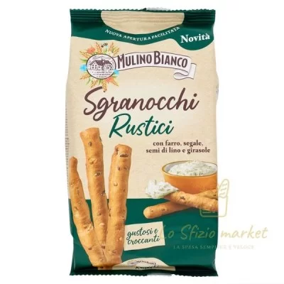 MULINO BIANCO SGRANOCCHI RUSTICI 200GR