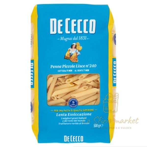 DE CECCO PASTA PENNE PICCOLE LISCE N°240 500GR