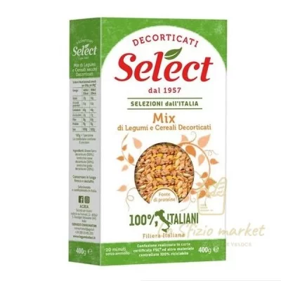 SELECT MIX HULLED LEGUMES AND CEREALS 400G