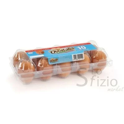 OVOITALIA FRESH HEN EGGS SIZE M - 10 PCS BARN RAISED