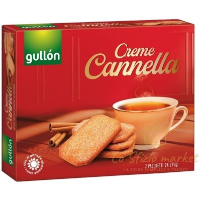 GULLON CREME CANNELLA BISCOTTI 470GR