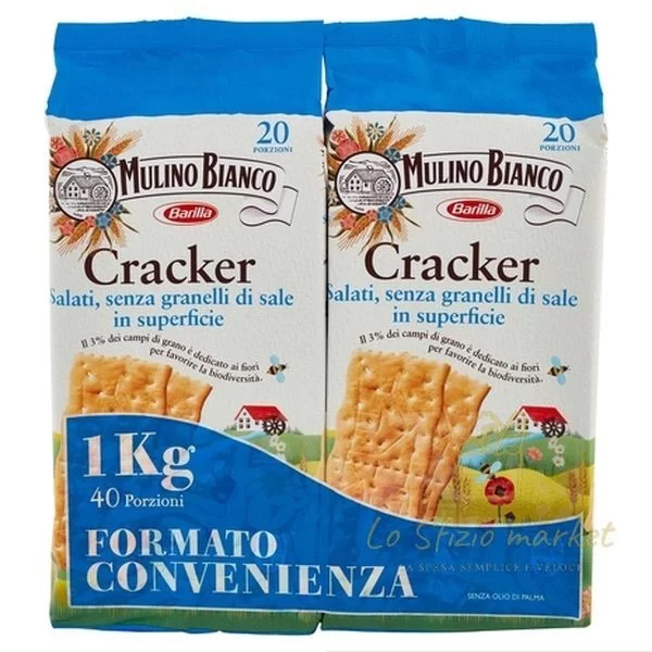 Mulino Bianco Unsalted Sfoglia Crackers 1000g