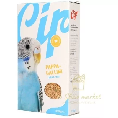 CIP PAPPAGALLINI 375GR - Home, Amici Animali, Altro