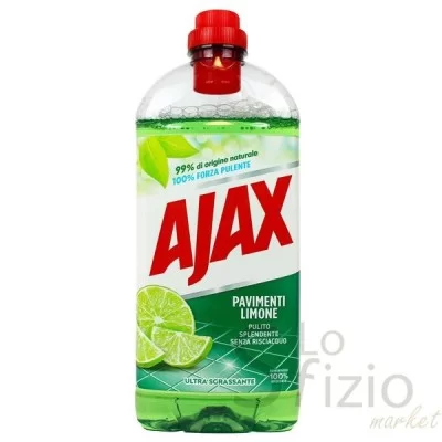 AJAX Lemon Floor Cleaner 1.25L