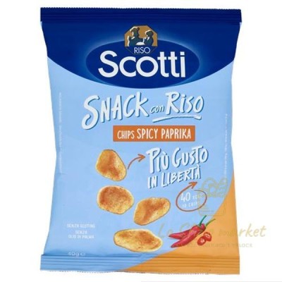 SCOTTI CHIPS SPICY PAPRIKA 40GR