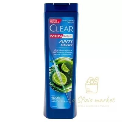 CLEAR ANTI-DANDRUFF ANTI-SEBUM SHAMPOO 225ML