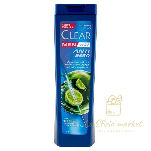 CLEAR SHAMPOO ANTIFORFORA ANTI SEBO 225ML