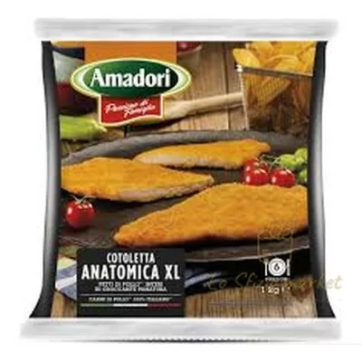 AMADORI COTOLETTE POLLO XL 1KG - Surgelati e Gelati, Surgelati, Carne surgelata, HO.RE.CA