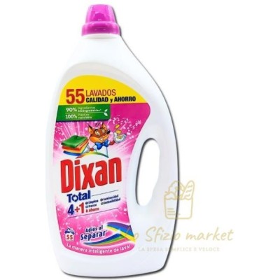 DIXAN DETERSIVO LIQUIDO COLOR 55LAV 2,475LT