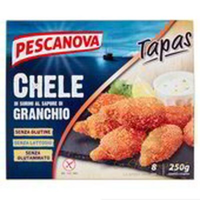 PESCANOVA CHELE DI GRANCHIO PANATE 250GR