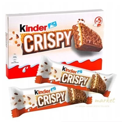 KINDER CRISPY T5X34GR - Home, Alimentari, Cioccolata e Snack dolci, Halloween