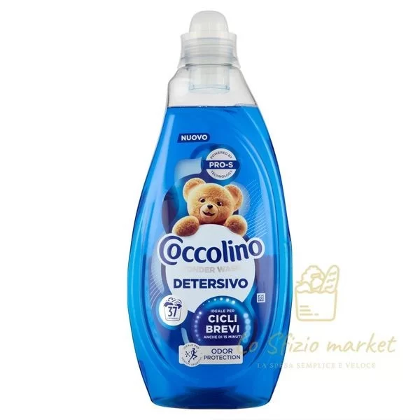 COCCOLINO DETERSIVO ODOR PROTEC CICLI BREVI 1,48LT