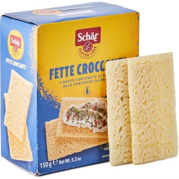 SCHAR GLUTEN FREE FETTE CROCCANTI GR.150