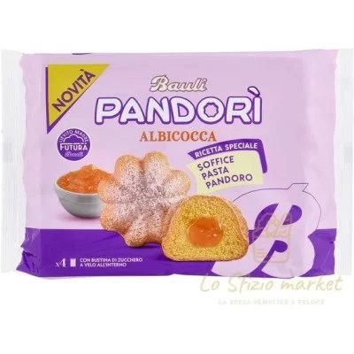 BAULI PANDORI ALBICOCCA 150GR - Alimentari, Merendine