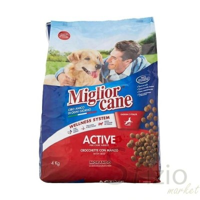MIGLIOR CANE CROCCHETTE ACTIVE 4KG