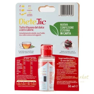 VALSOIA DIETE.TIC LIQUID SWEETENER 50ML