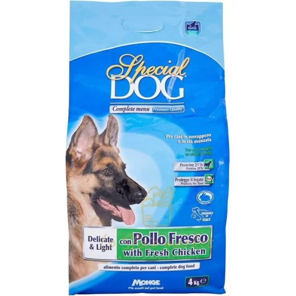 MONGE SPECIALDOG CHICKEN KIBBLE 4KG