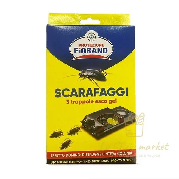 FIORAND 3 COCKROACH BAIT TRAPS