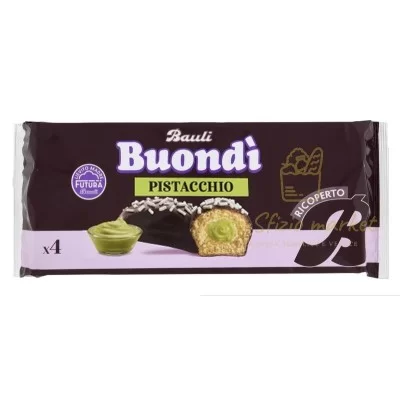 BAULI BUONDI RICOPERTO CON CREMA PISTACCHIO 184GR - Home, Alimentari, Merendine, Fuori Tutto