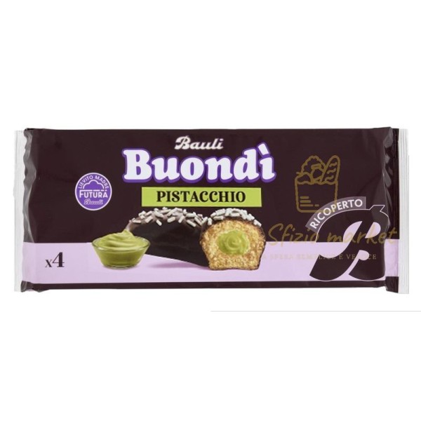 BAULI BUONDI RICOPERTO CON CREMA PISTACCHIO 184GR