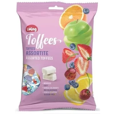 LIKING FRUIT TOFFEE CANDIES 150G